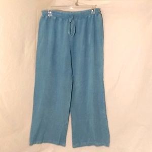 Mlle Gabrielle Blue Pants Size L